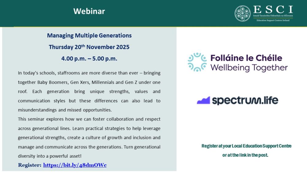 2025 esci spectrum life 20th november