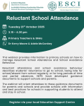 reluctant school attendance 21st oct p
