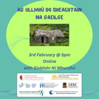 AG ULLMHÚ do SHEACHTAIN na GAEILGE 2026