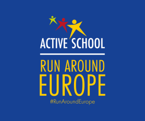 ACTIVE SCHOOL FLAG - RUN AROUND EUROPE CHALLENGE